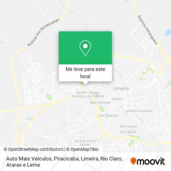 Auto Mais Veiculos mapa