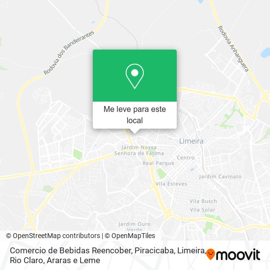 Comercio de Bebidas Reencober mapa