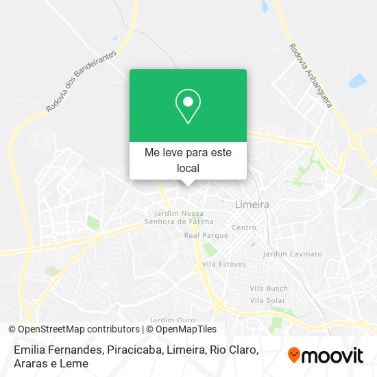 Emilia Fernandes mapa