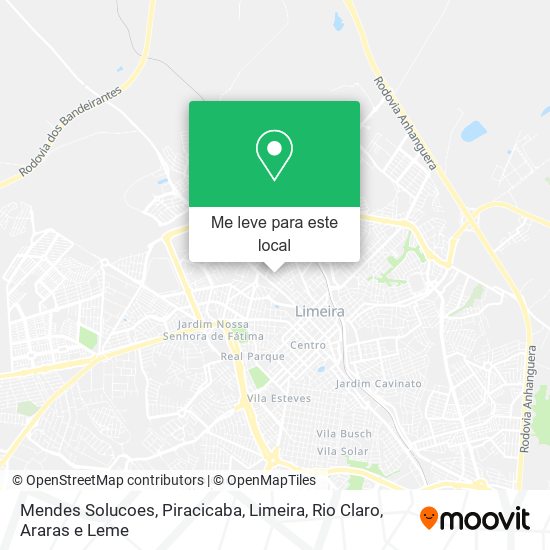 Mendes Solucoes mapa