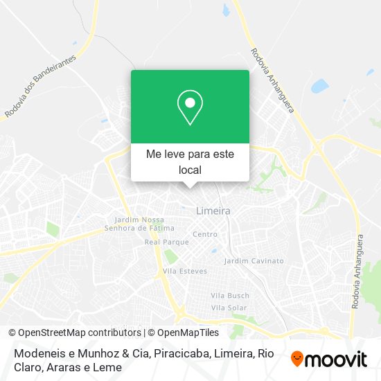 Modeneis e Munhoz & Cia mapa