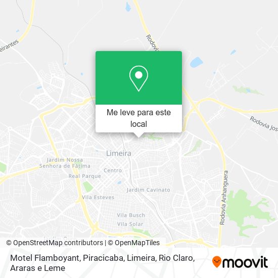 Motel Flamboyant mapa