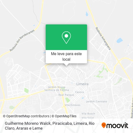 Guilherme Moreno Walck mapa