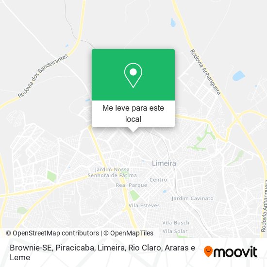Brownie-SE mapa