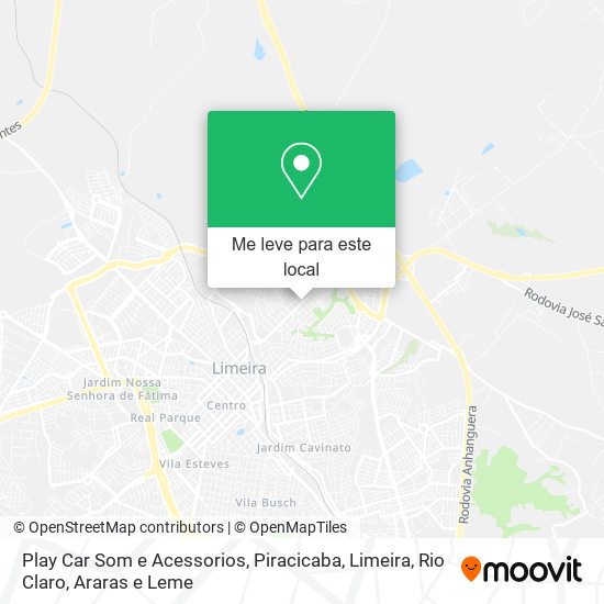 Play Car Som e Acessorios mapa