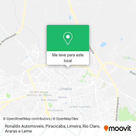 Ronaldo Automoveis mapa