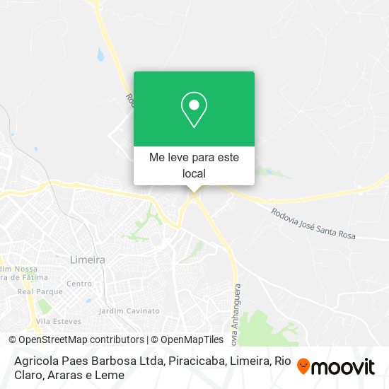 Agricola Paes Barbosa Ltda mapa