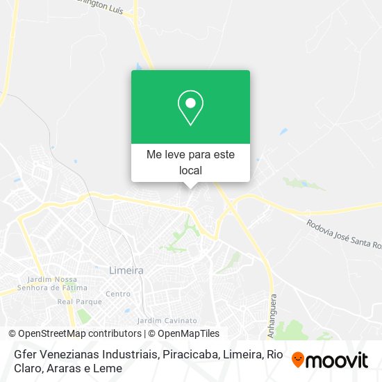 Gfer Venezianas Industriais mapa