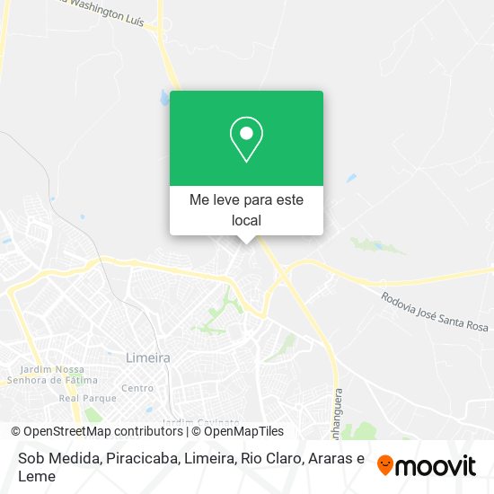 Sob Medida mapa