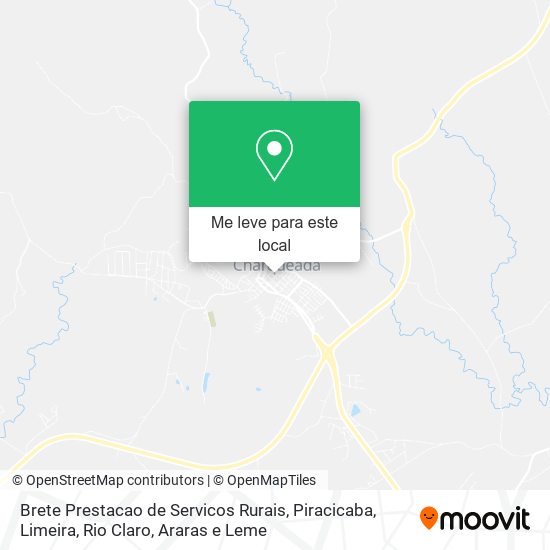 Brete Prestacao de Servicos Rurais mapa