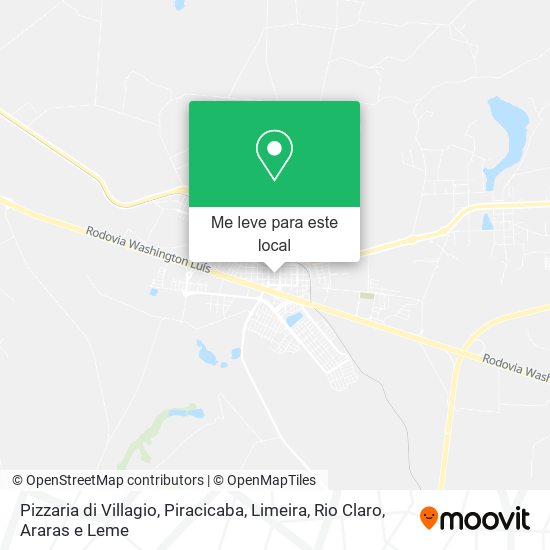Pizzaria di Villagio mapa
