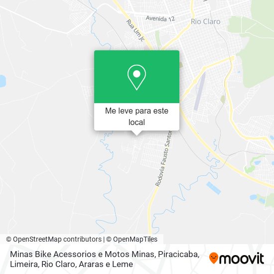 Minas Bike Acessorios e Motos Minas mapa