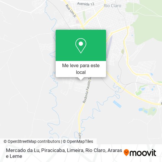 Mercado da Lu mapa