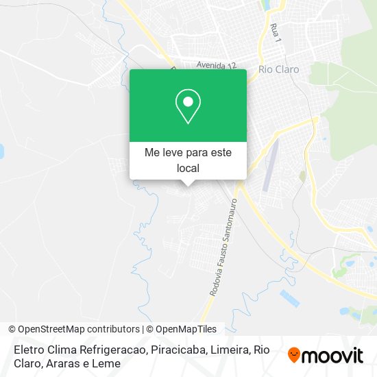 Eletro Clima Refrigeracao mapa