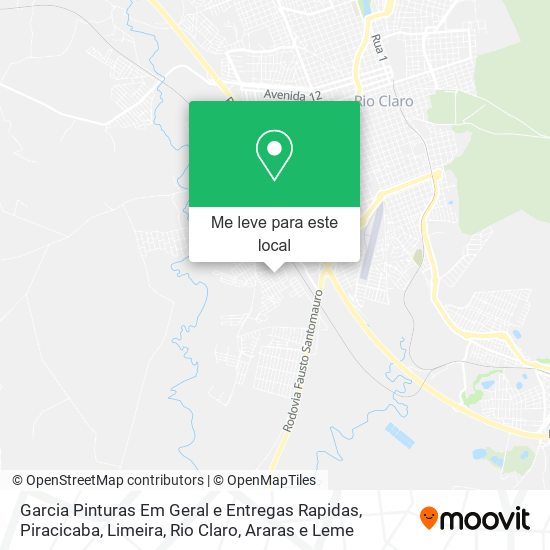 Garcia Pinturas Em Geral e Entregas Rapidas mapa