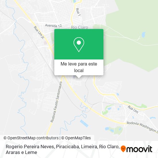 Rogerio Pereira Neves mapa