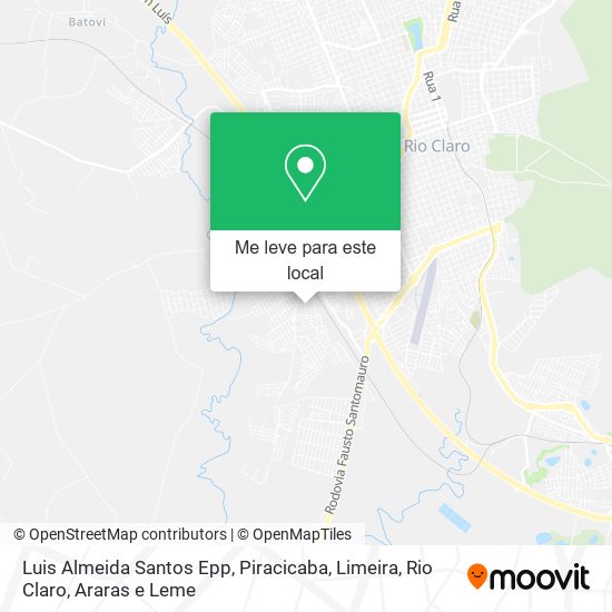 Luis Almeida Santos Epp mapa