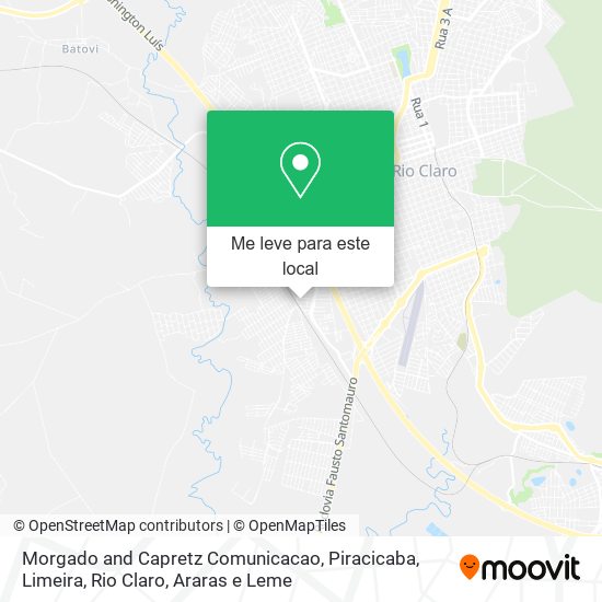 Morgado and Capretz Comunicacao mapa