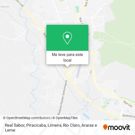 Real Sabor mapa