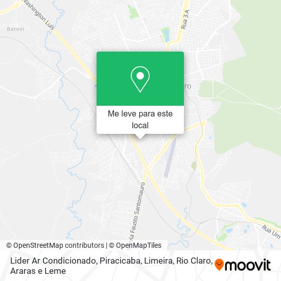 Lider Ar Condicionado mapa