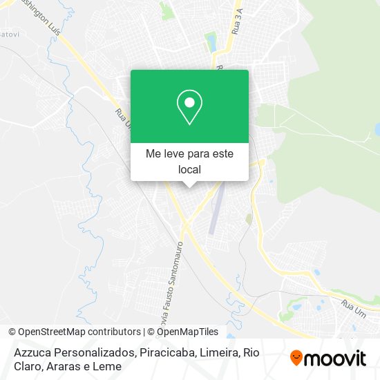 Azzuca Personalizados mapa