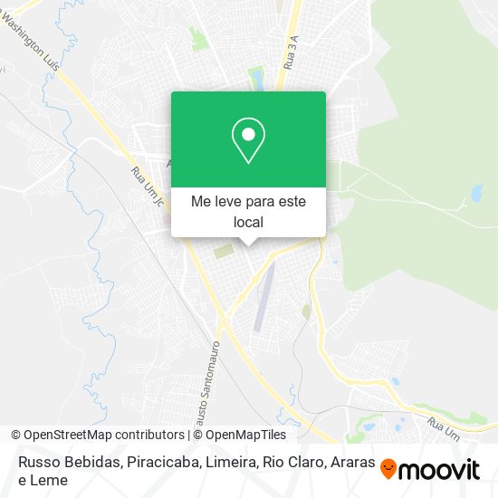 Russo Bebidas mapa