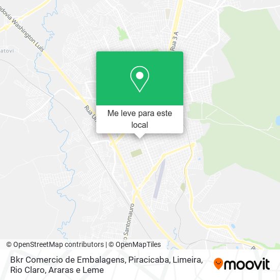 Bkr Comercio de Embalagens mapa