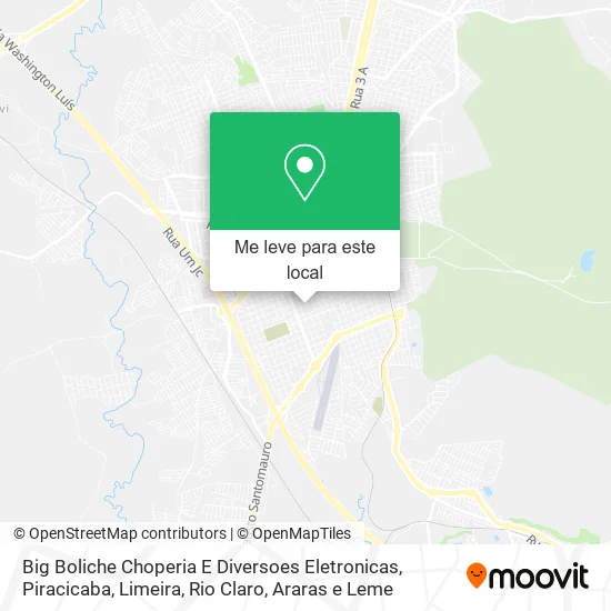 Big Boliche Choperia E Diversoes Eletronicas mapa