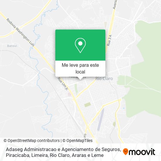 Adaseg Administracao e Agenciamento de Seguros mapa