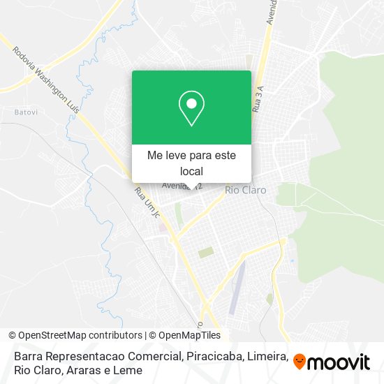 Barra Representacao Comercial mapa