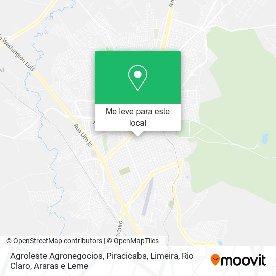 Agroleste Agronegocios mapa