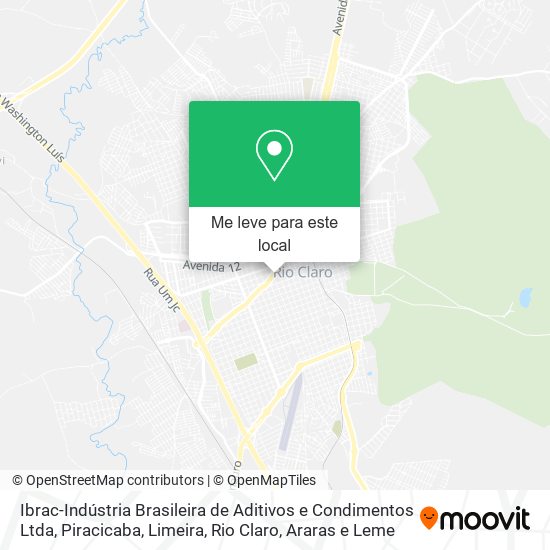 Ibrac-Indústria Brasileira de Aditivos e Condimentos Ltda mapa