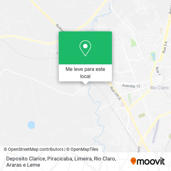 Deposito Clarice mapa