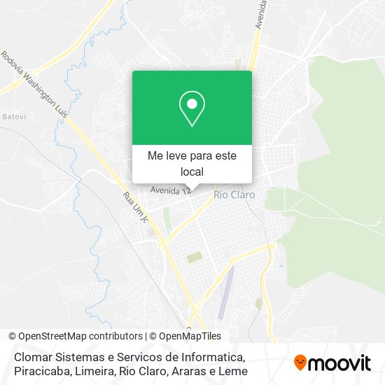 Clomar Sistemas e Servicos de Informatica mapa