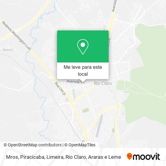 Mros mapa