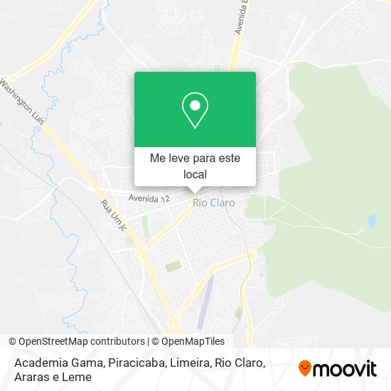 Academia Gama mapa