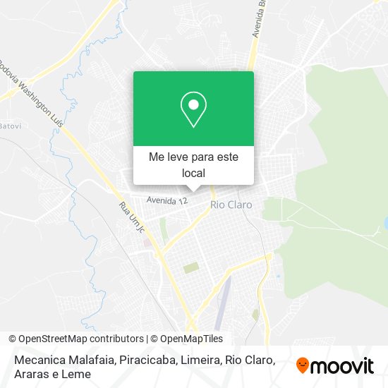 Mecanica Malafaia mapa