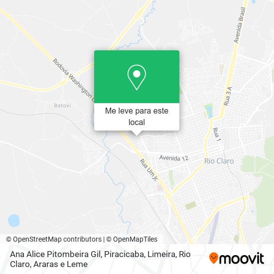 Ana Alice Pitombeira Gil mapa