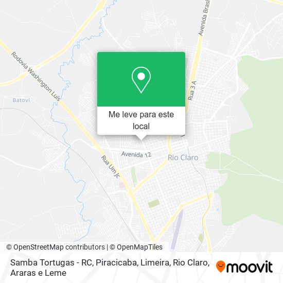 Samba Tortugas - RC mapa