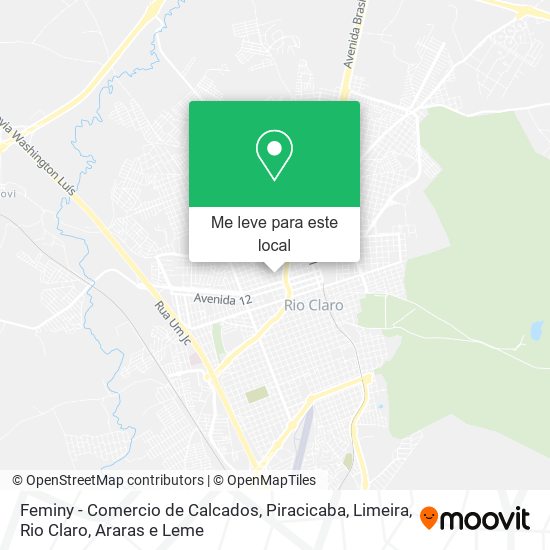 Feminy - Comercio de Calcados mapa