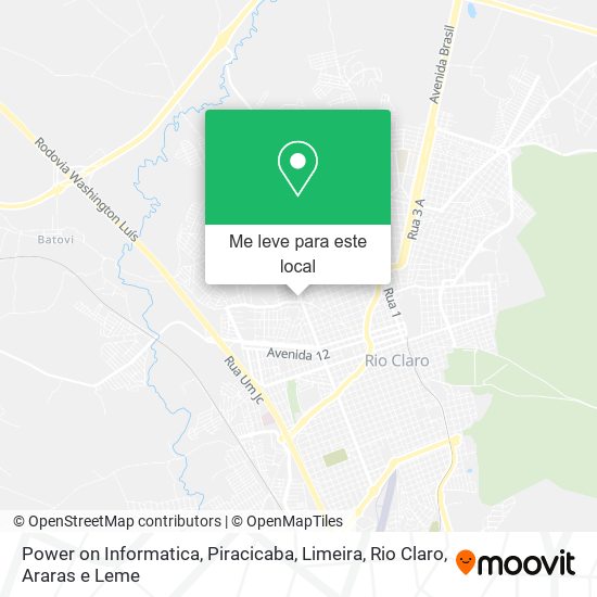 Power on Informatica mapa