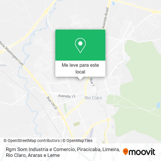 Rgm Som Industria e Comercio mapa