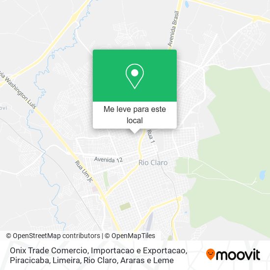 Onix Trade Comercio, Importacao e Exportacao mapa