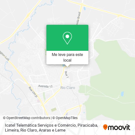 Icatel Telemática Serviços e Comércio mapa