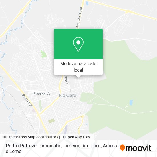 Pedro Patreze mapa