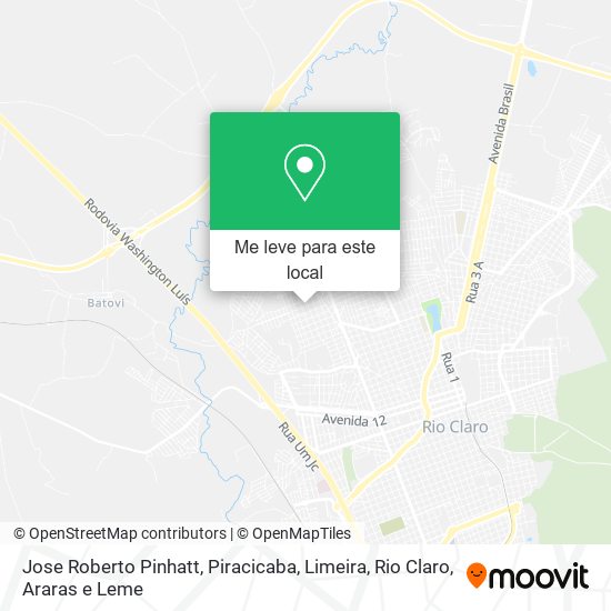 Jose Roberto Pinhatt mapa