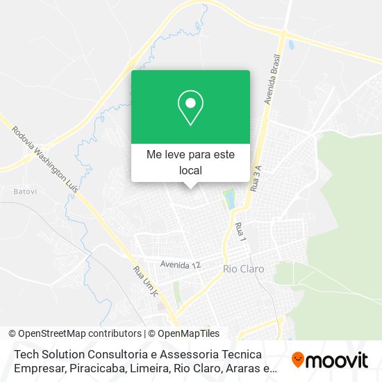 Tech Solution Consultoria e Assessoria Tecnica Empresar mapa