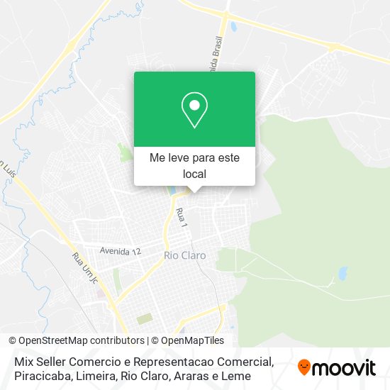 Mix Seller Comercio e Representacao Comercial mapa