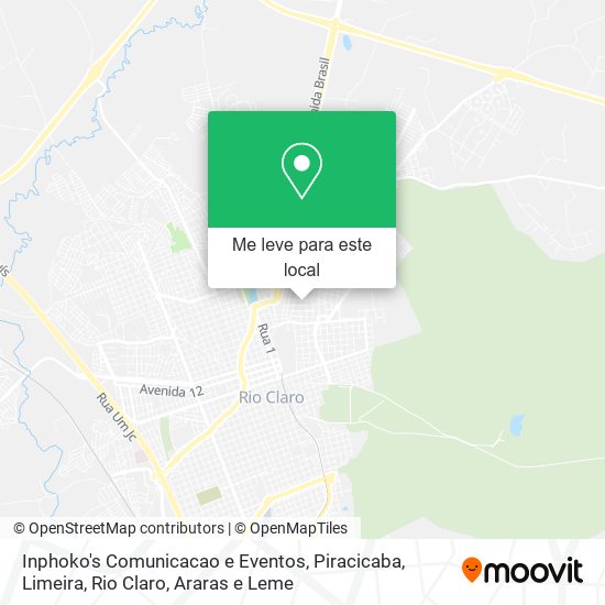 Inphoko's Comunicacao e Eventos mapa