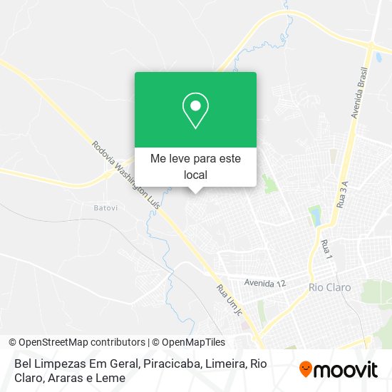 Bel Limpezas Em Geral mapa